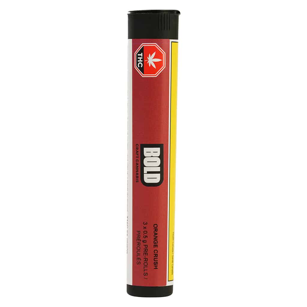 BOLD - Orange Crush Pre-roll Sativa 3x0.5g - Image 2