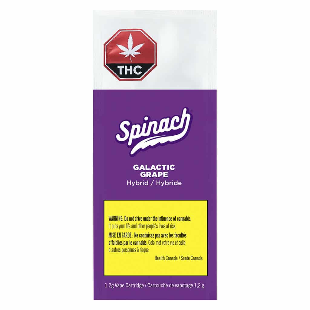 Spinach - Galactic Grape 510 Thread Cartridge Hybrid 1.2g - Image 2