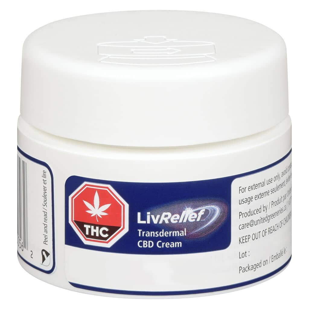 LivRelief - Transdermal CBD Cream - Image 2