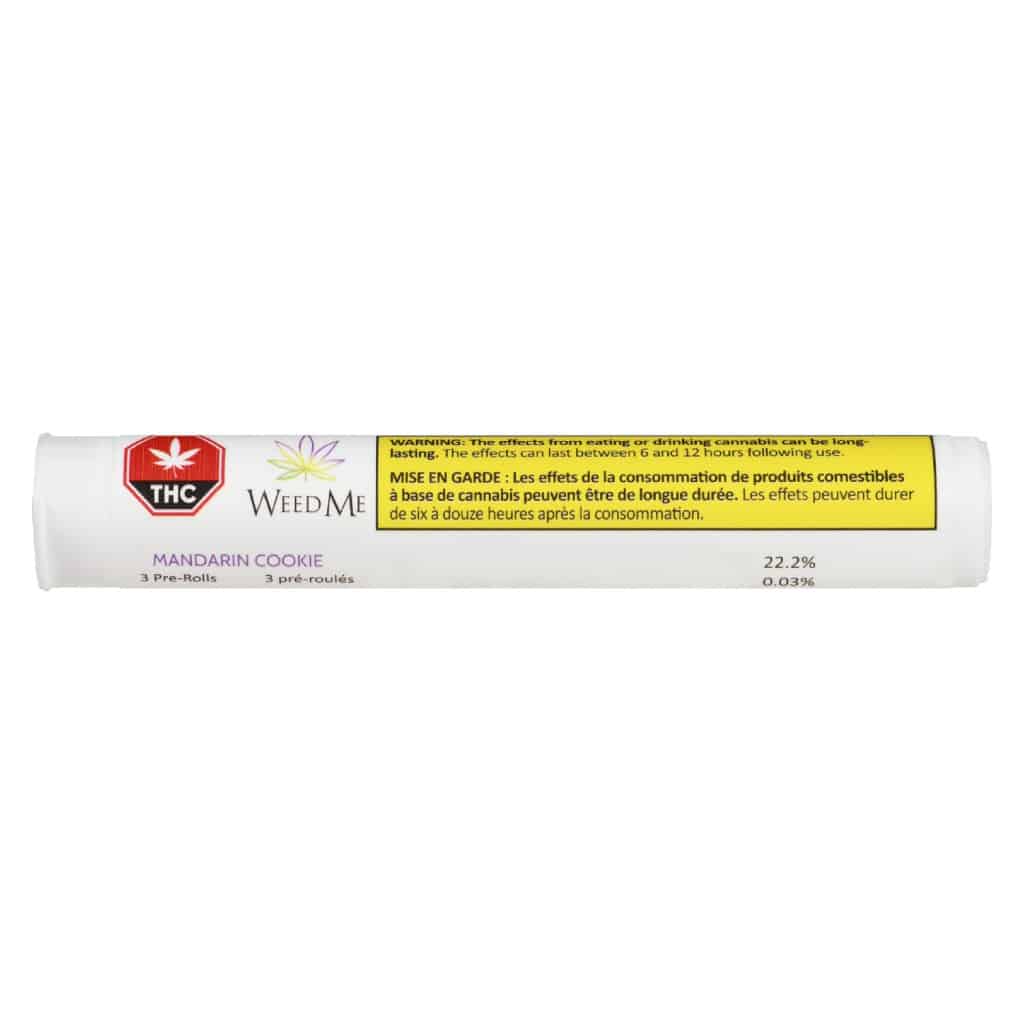 Weed Me - Mandarin Cookie Pre-Roll