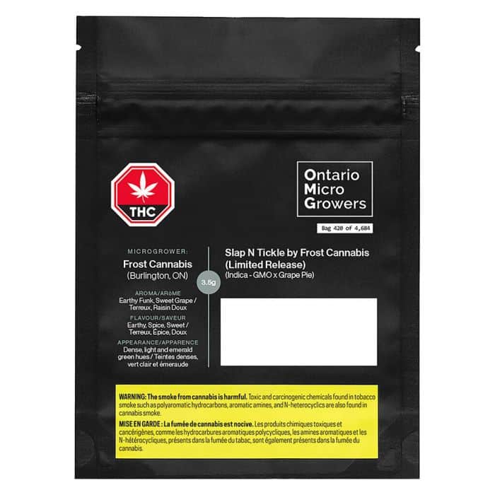 Ontario Micro Growers - Slap N Tickle by Frost Cannabis - Image 2