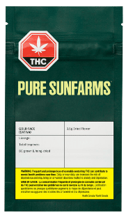Pure Sunfarms - Gold Face Sativa 3.5g