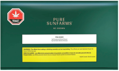Pure Sunfarms - Pink Berry Milled Flower - Image 2