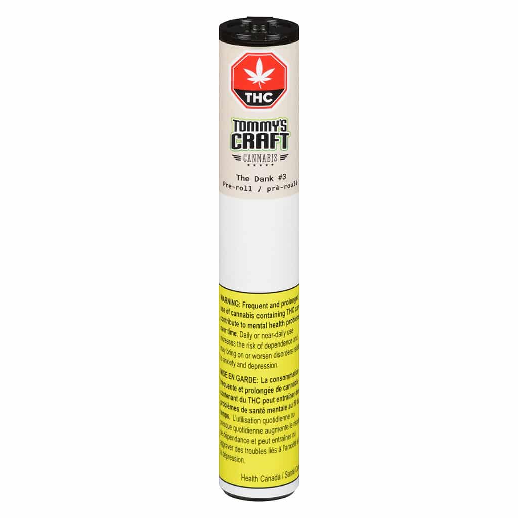 Tommy's Craft - Tommy's The Dank #3 Pre-Roll