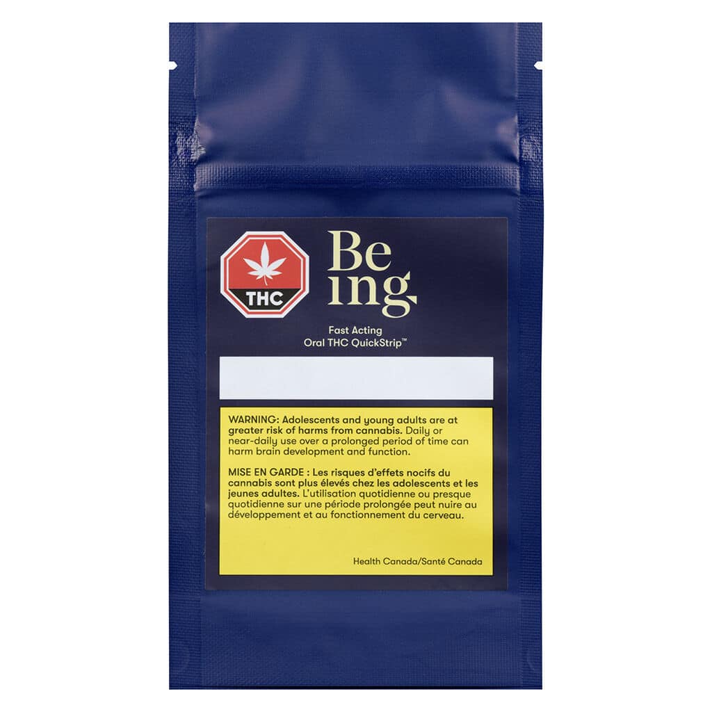 Being - Fast Acting Oral THC QuickStrip
