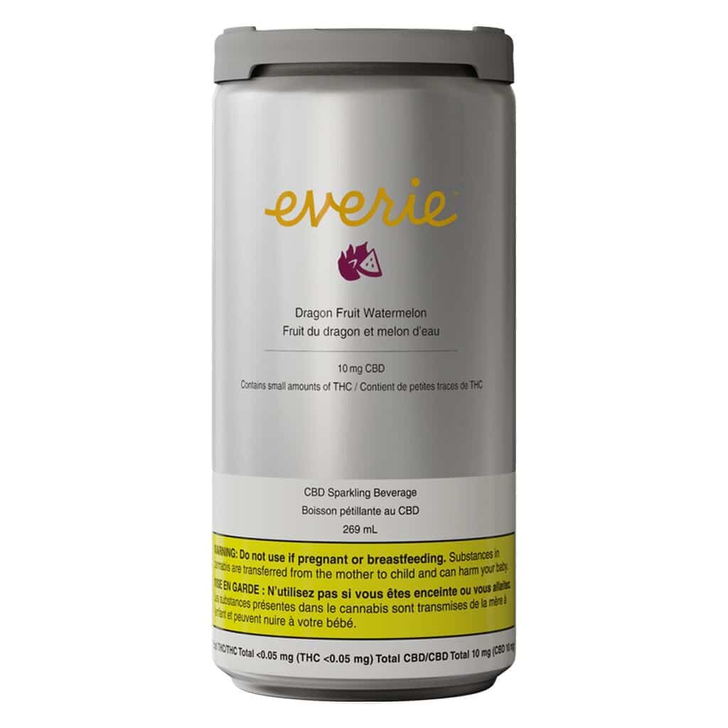 Everie - Dragon Fruit Watermelon CBD Sparkling Beverage - Image 3