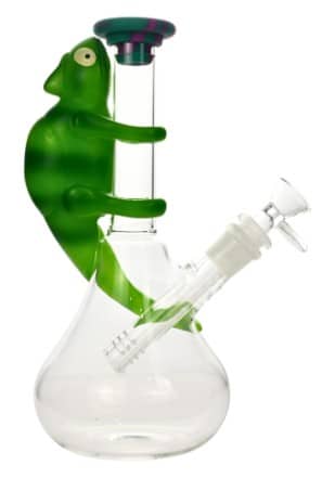 4" Arsenal Green Dragon Bong