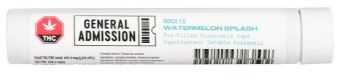 General Admission - Watermelon Splash Indica 1:0 Disposable Pen Indica 0.3g