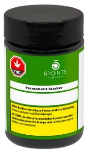 5 Points Cannabis - Permanent Marker Indica 7g - Image 2