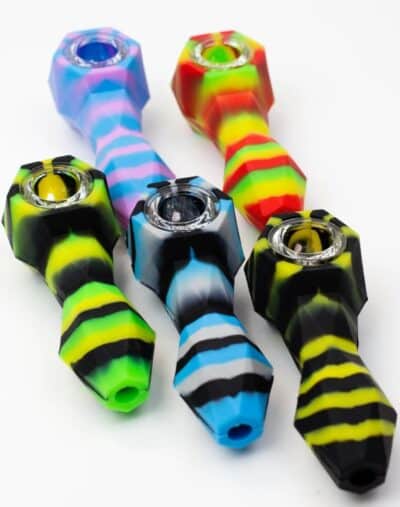 Silicon Pipe with Glass Bowl
