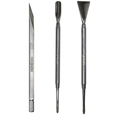 Concentrate Tool Set Group - Honey Stick - Concentrate Tool Set Silver