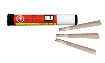 BOLD - Death Star Pre-Roll Indica 3x0.5g