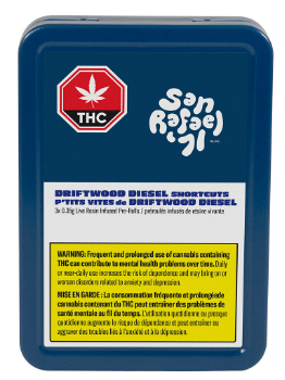 San Rafael '71 - Driftwood Diesel Shortcuts Live Resin Infused Pre-Roll