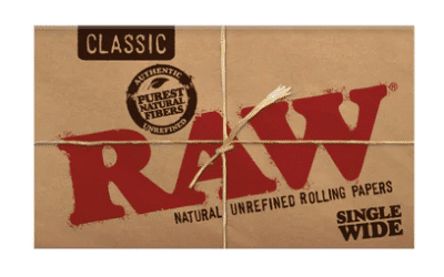 Raw Rolling Paper - Raw Classic Double Window - 70mm 100pc
