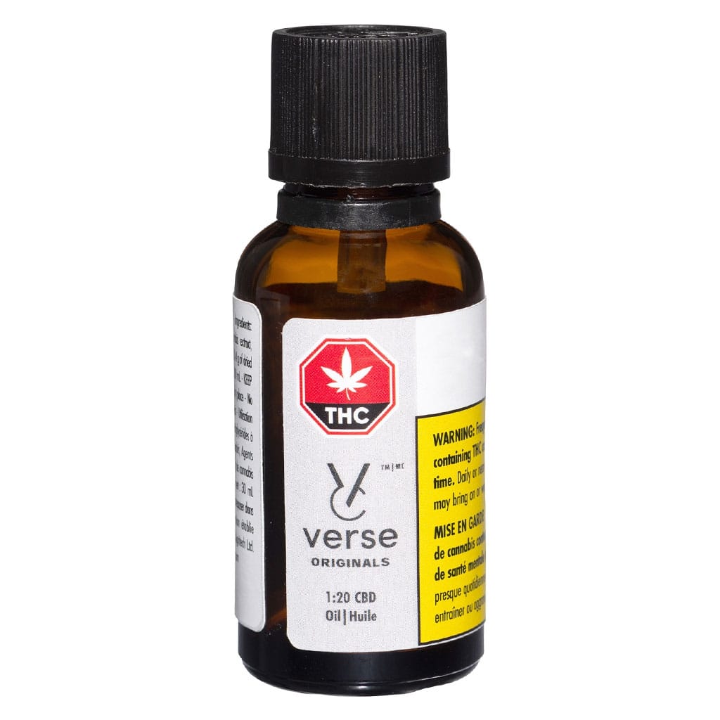 Verse Originals - CBD 1:20 Oil - Image 2