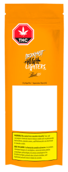 BOXHOT Highlighters - Peach OG All-in-One Disposable Pen Sativa 1g