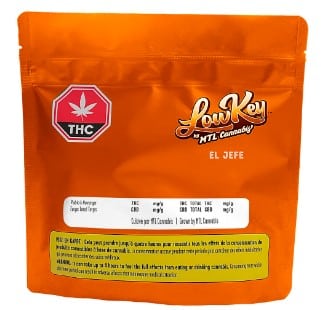 LowKey by MTL Cannabis - El Jefe Indica 7g - Image 2