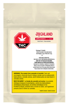Highland Grow - Apple Mintz Indica 3.5g