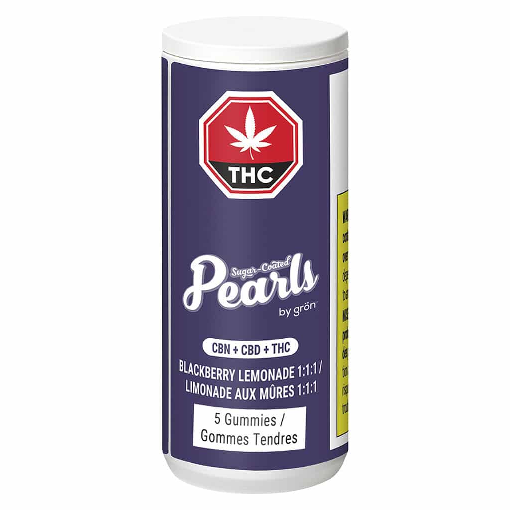 Pearls - Blackberry Lemonade 1:1:1 CBN/CBD/THC - Image 3