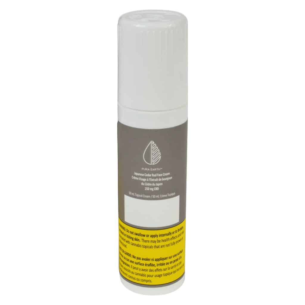 Pura Earth - Japanese Cedar Bud CBD Face Cream