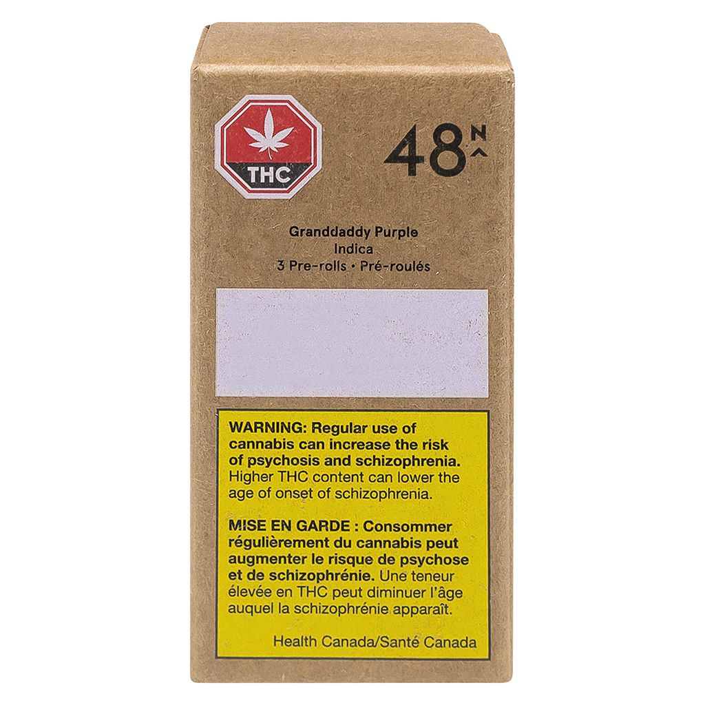 48North - Granddaddy Purple Pre-Roll - Image 2