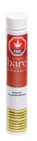 Simply Bare - Rosin Roll Infused Pre-Roll Hybrid 1x1g - Image 2