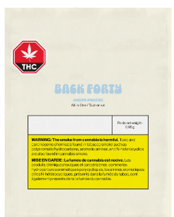 Back Forty - White Freeze All-In-One Disposable Vape Sativa 0.95g