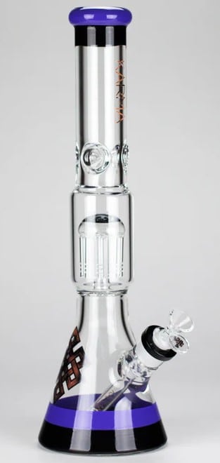Karma | 17" Tree Purps Glass Bong