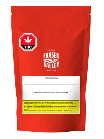 The Original Fraser Valley Weed Co - Top Crop Indica 28g