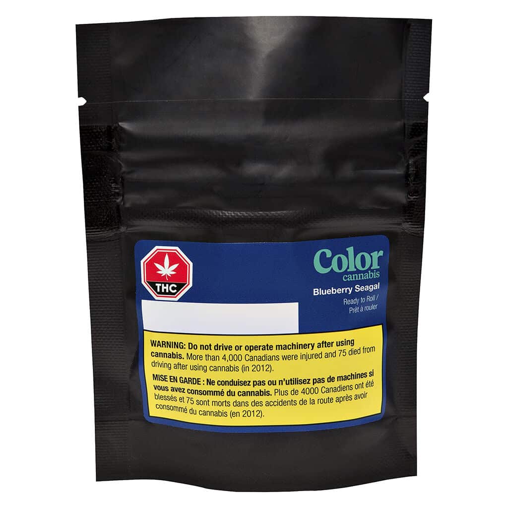 Color Cannabis - Blueberry Seagal Ready To Roll