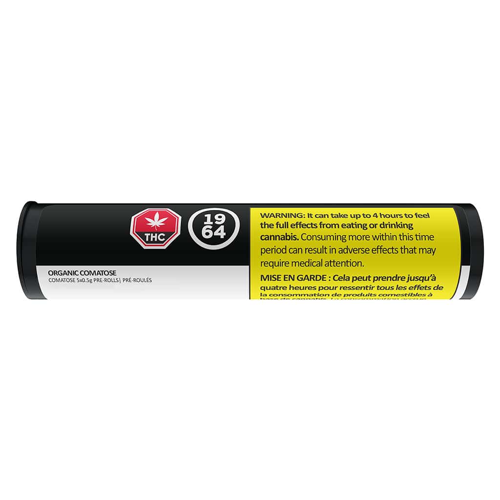 1964 - Comatose Pre-Roll Indica 5x0.5g - Image 2