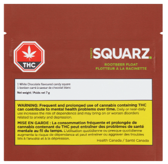 CANNA SQUARZ - Full Spectrum THC Chocolate ROOTBEER FLOAT