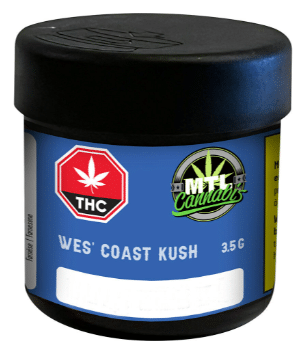 MTL Cannabis - Wes Coast Kush Indica 3.5g