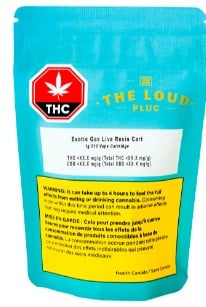 The Loud Plug - Exotic Gas Live Resin 510 Thread Cartridge Hybrid 1g - Image 2