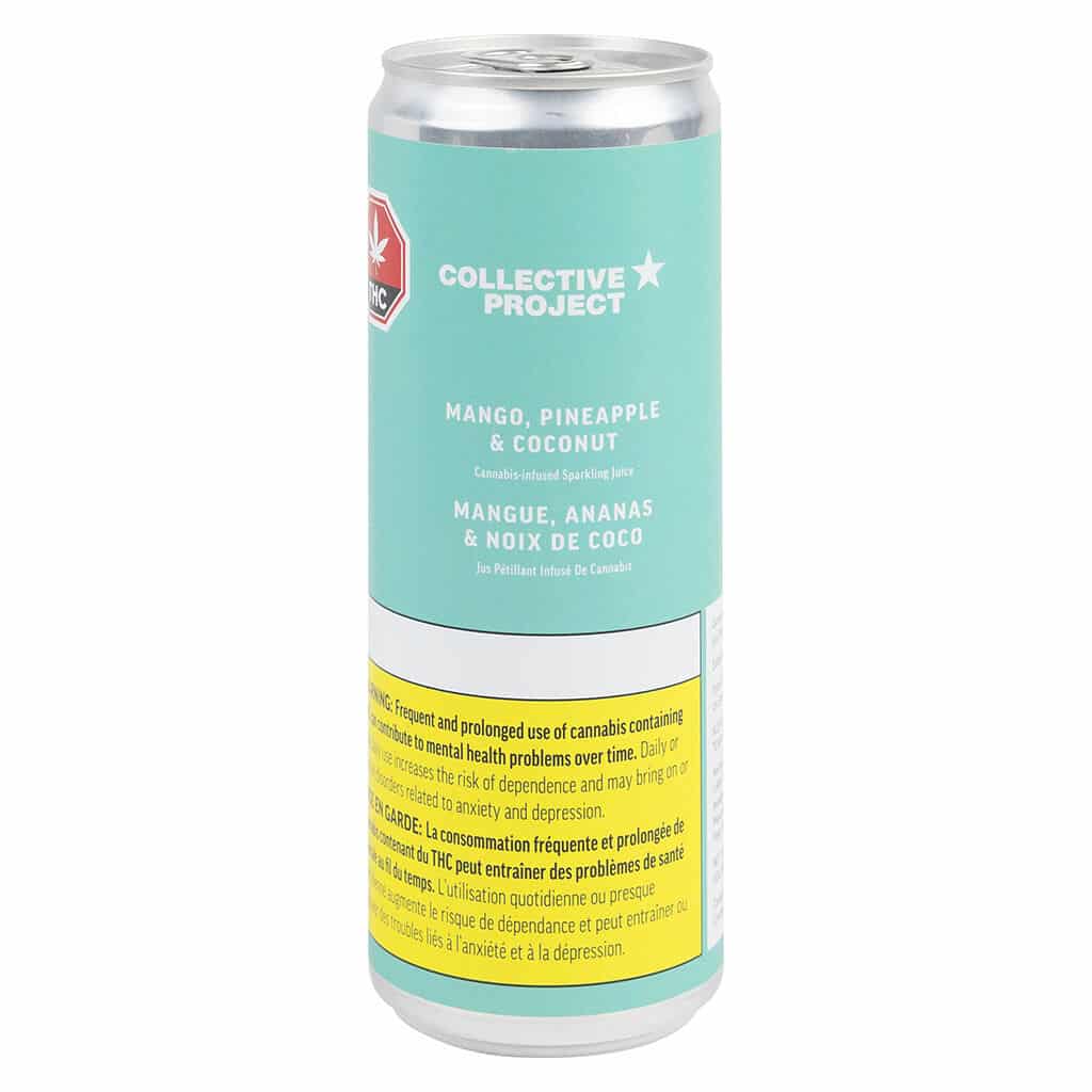 Collective Project - Mango Pineapple & Coconut Sparkling Juice - Image 2