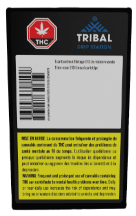 Tribal - Drip Station Live Resin 510 Thread Cartridge Indica 1g