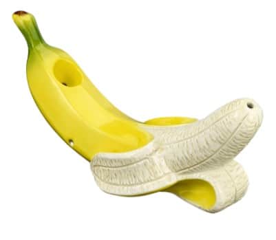 Curvy Tropical Banana Pipe