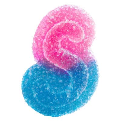 SOURZ by Spinach - Fully Blasted Blue Raspberry Watermelon Gummies Indica 10 Pack