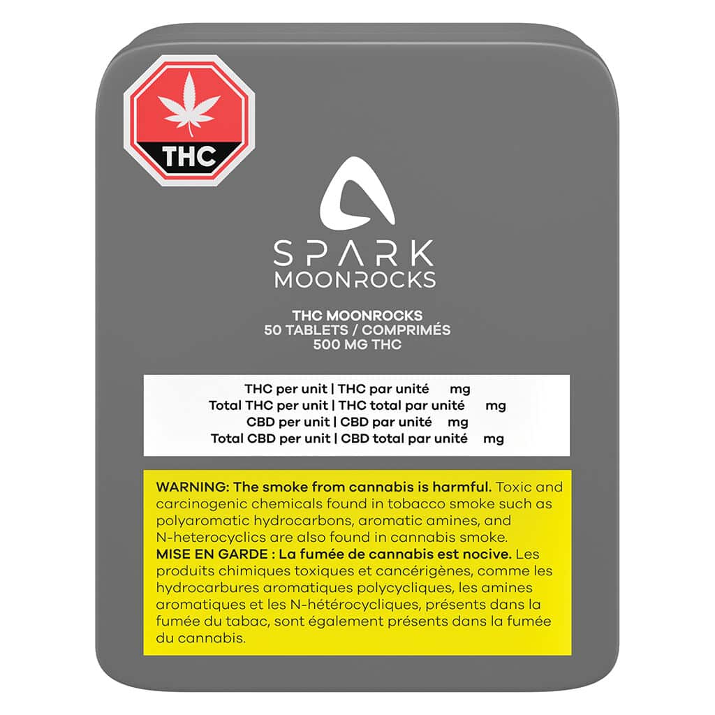 ASPIRE - SPARK THC MOONROCKS 50 caps - Image 2
