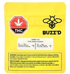 Buzz'd - Honey OG Hybrid 3.5g - Image 2