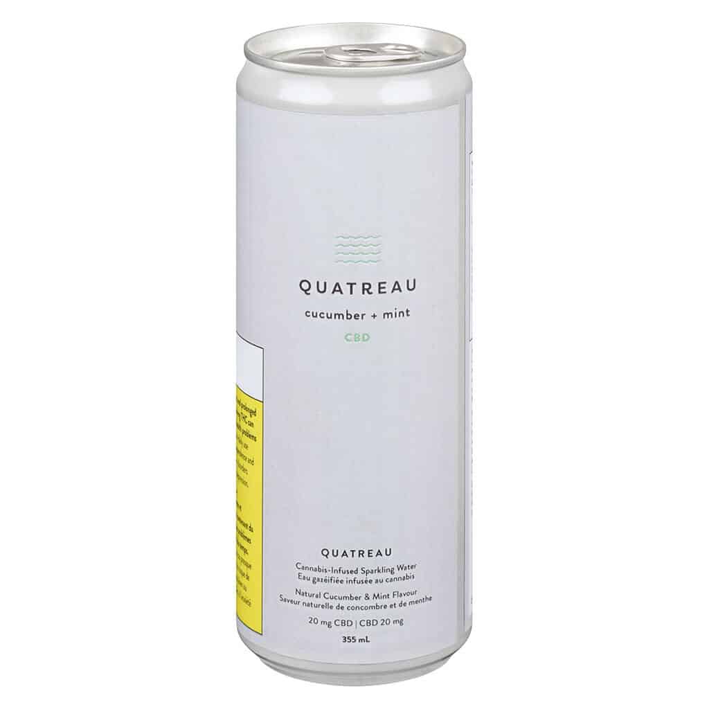 Quatreau - Cucumber & Mint Sparkling Water