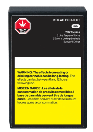 Kolab Project - Sundae Driver - 232 Series Live Terpene Stick