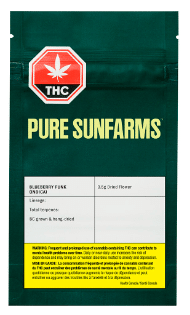 Pure Sunfarms - Blueberry Funk Indica 3.5g