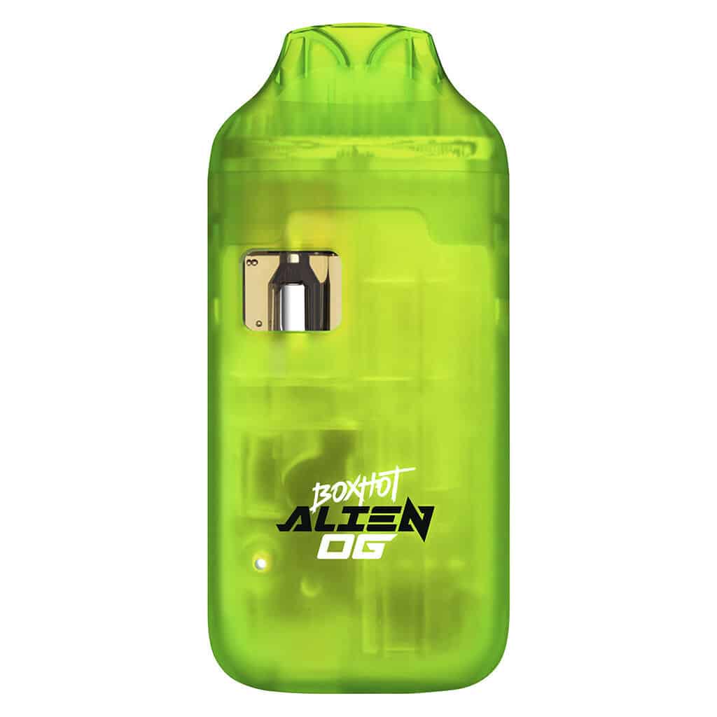 BOXHOT Highlighters - Alien OG All-in-One Disposable Pen Hybrid 1g