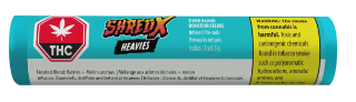 SHRED X - Tiger Blood Heavies Diamond & Disty Infused Pre-Roll Indica 3x0.5g