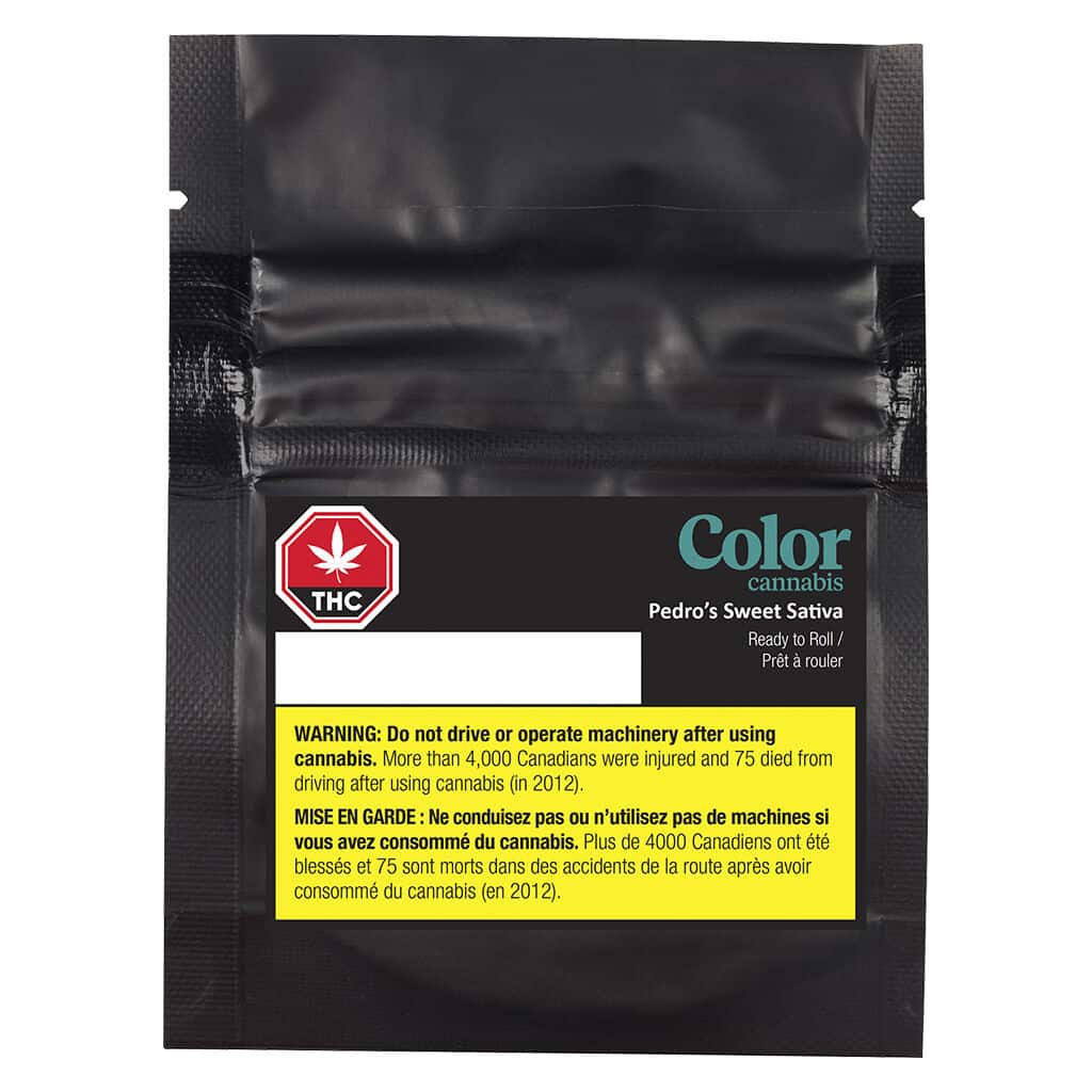 Color Cannabis - Pedro's Sweet Sativa Ready To Roll - Image 2