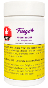 Fuego - Night Rider Indica Pre-Roll Indica 10x0.35g