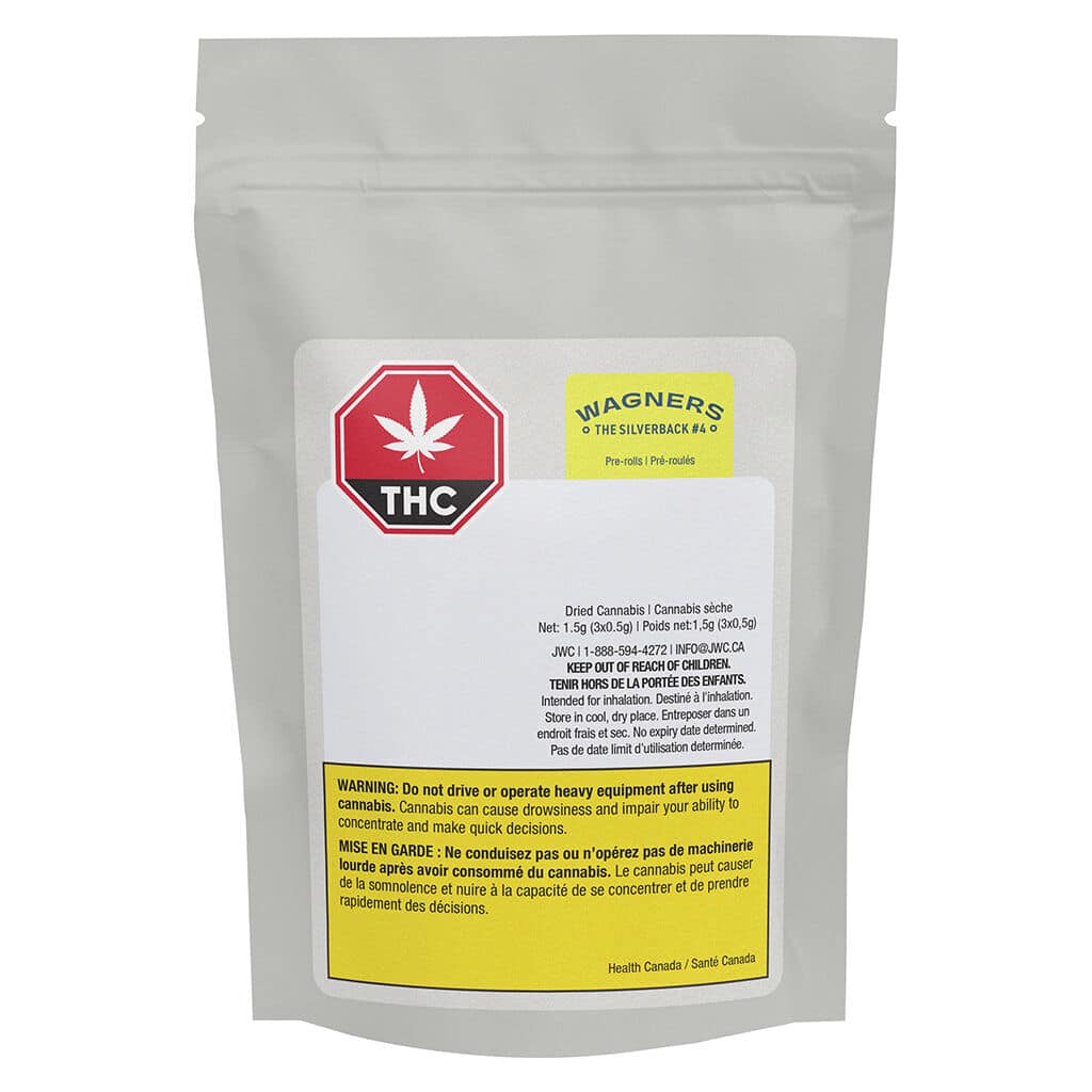 WAGNERS - The Silverback #4 Joints Pre-Roll - Image 2