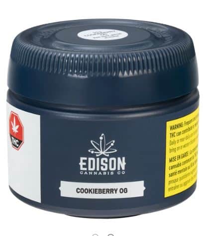 Edison Cannabis Co. - Cookieberry OG Indica 3.5g