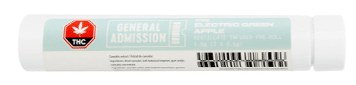 General Admission - Electric Green Apple Distillate Infused Pre-Roll Hybrid 3x0.5g